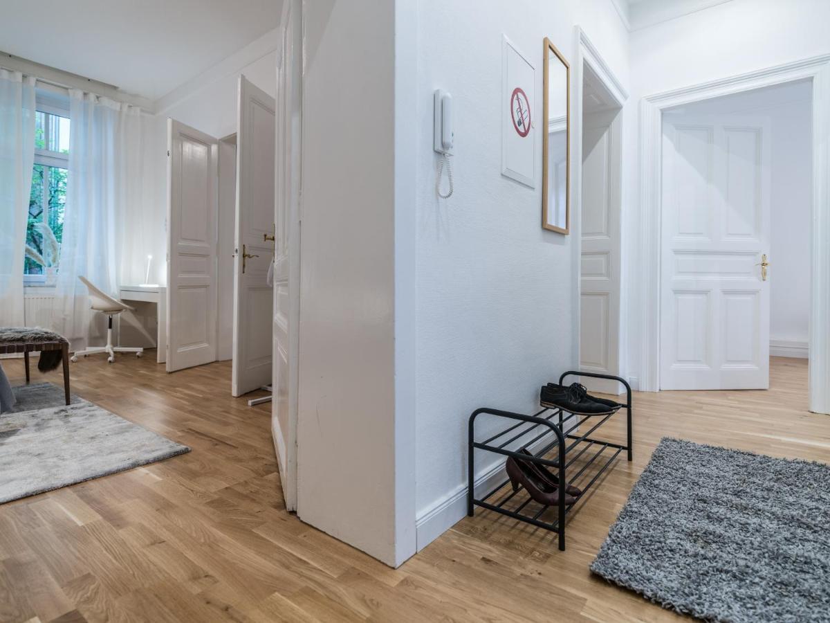 Hochwertige Altbauwohnung Im Modernen Stil In Wiesbaden - Kueche - Terrasse - Wlan - Zentral Esterno foto